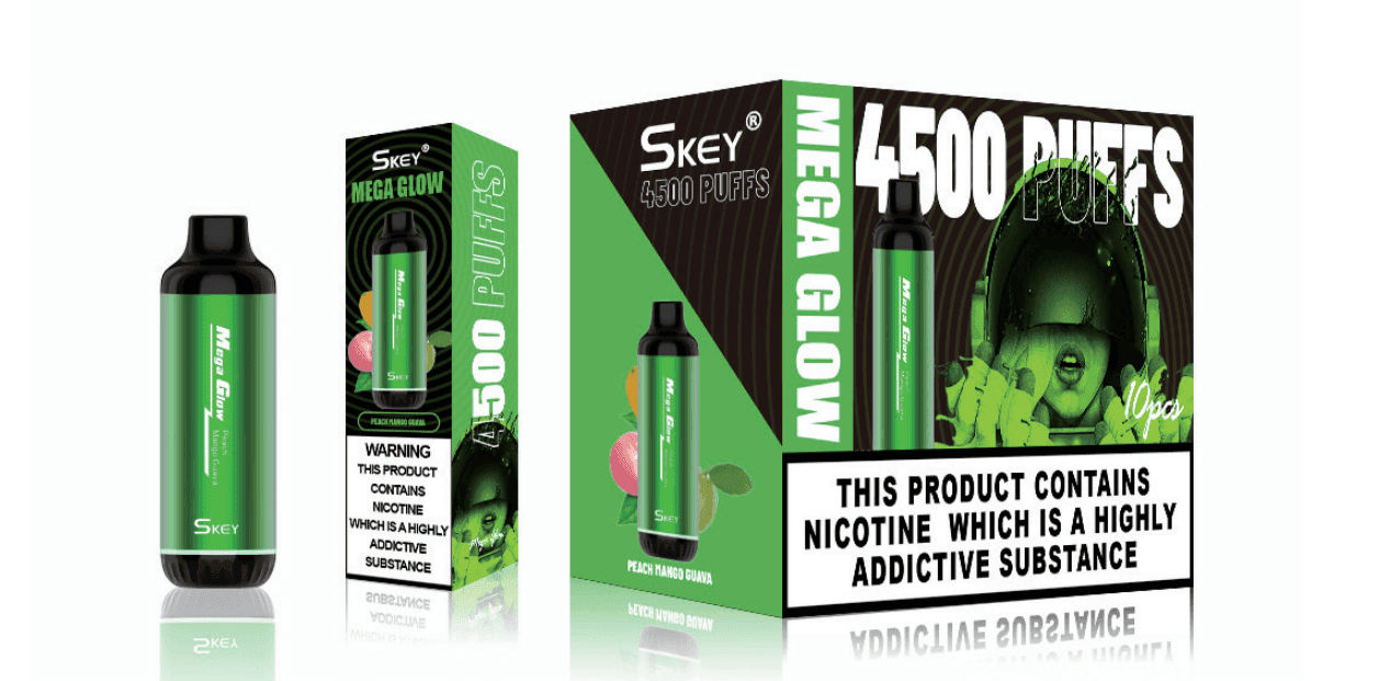 SKEY MEGA GLOW 4500 Puff Disposable | Wholesale