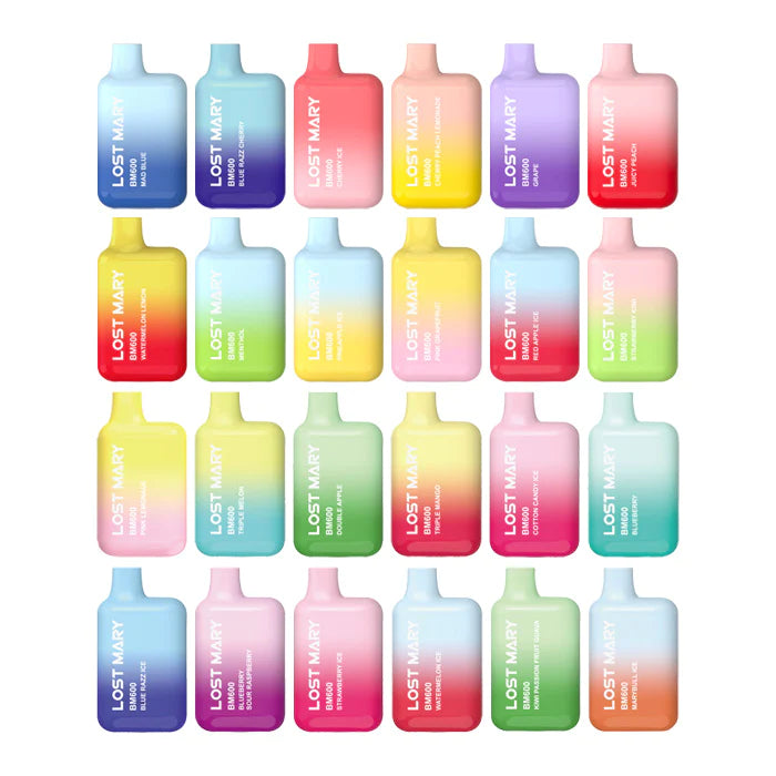 lost mary bm600 flavours list Top 10 Lost Mary Vape Flavours In 2025 main image 1