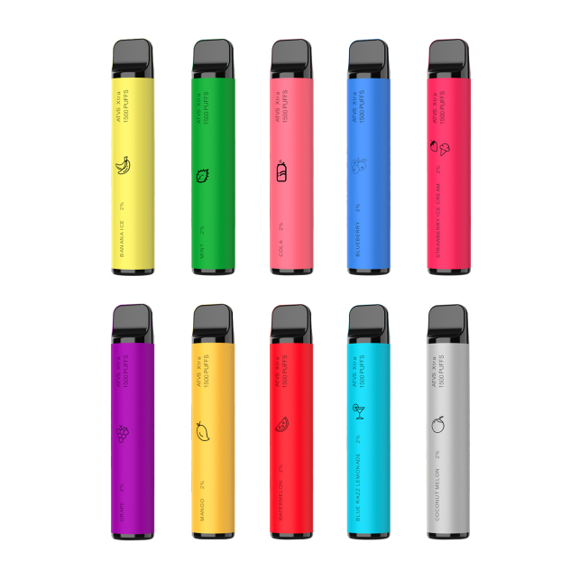 ATVS 1500 Puffs Disposable Vape Wholesale Lightweight Durable Design ...