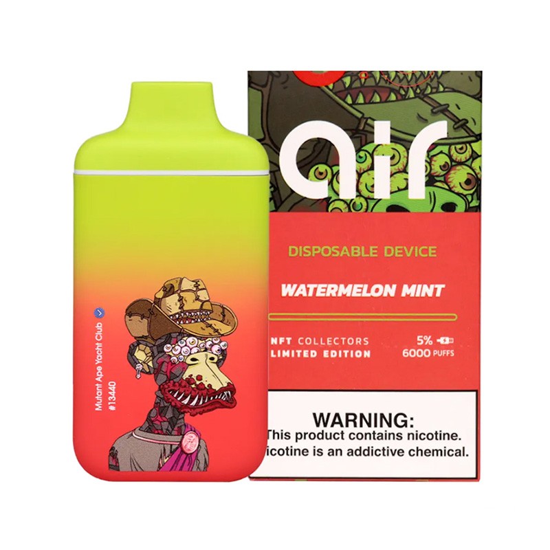 Vibez Air NFT Bored Ape Einweg Vape Großhandel 6000 Puffs Einzigartiges  stilvolles Design - VAPE HK SHOP