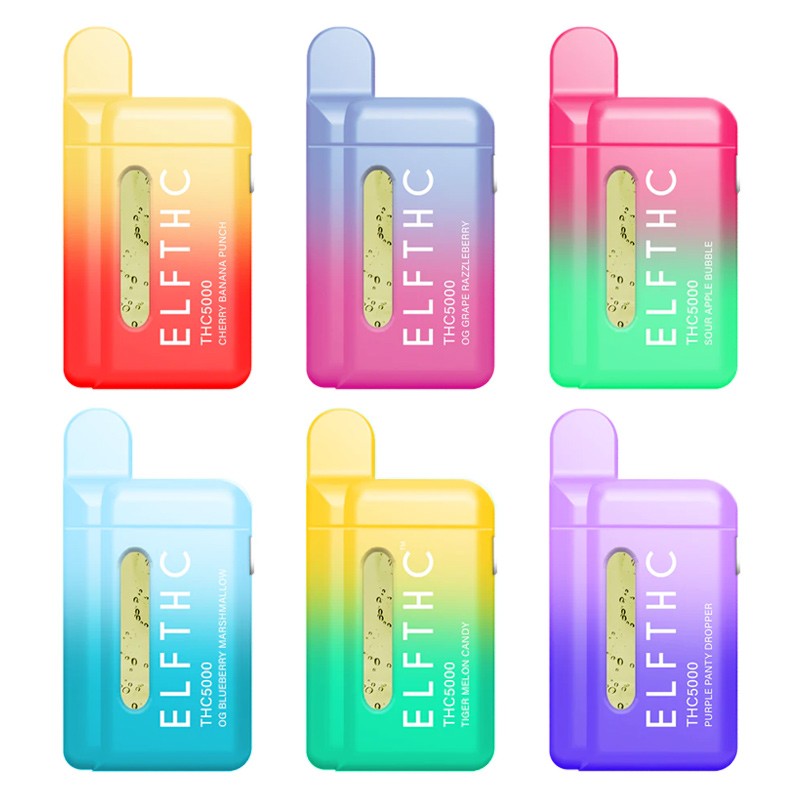 ELF THC THC5000 5000 Puffs Disposable Vape | Wholesale - VAPE HK SHOP ...