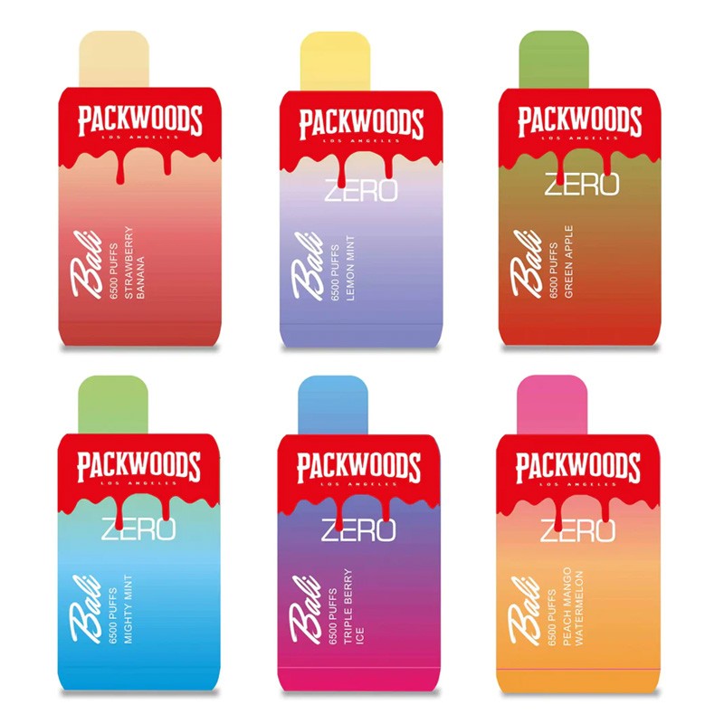 Packwoods+Bali Zero Nicotine Disposable Vape Wholesale 6500 Puffs Stylish  Leak-Proof Design - VAPE HK SHOP | WHOLESALE