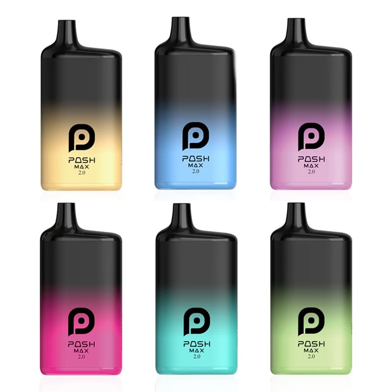 Posh MAX 2.0 5200 Puffs 5% Nicotine Disposable Vape Wholesale Long-Lasting  Design Smooth Vapor - VAPE HK SHOP