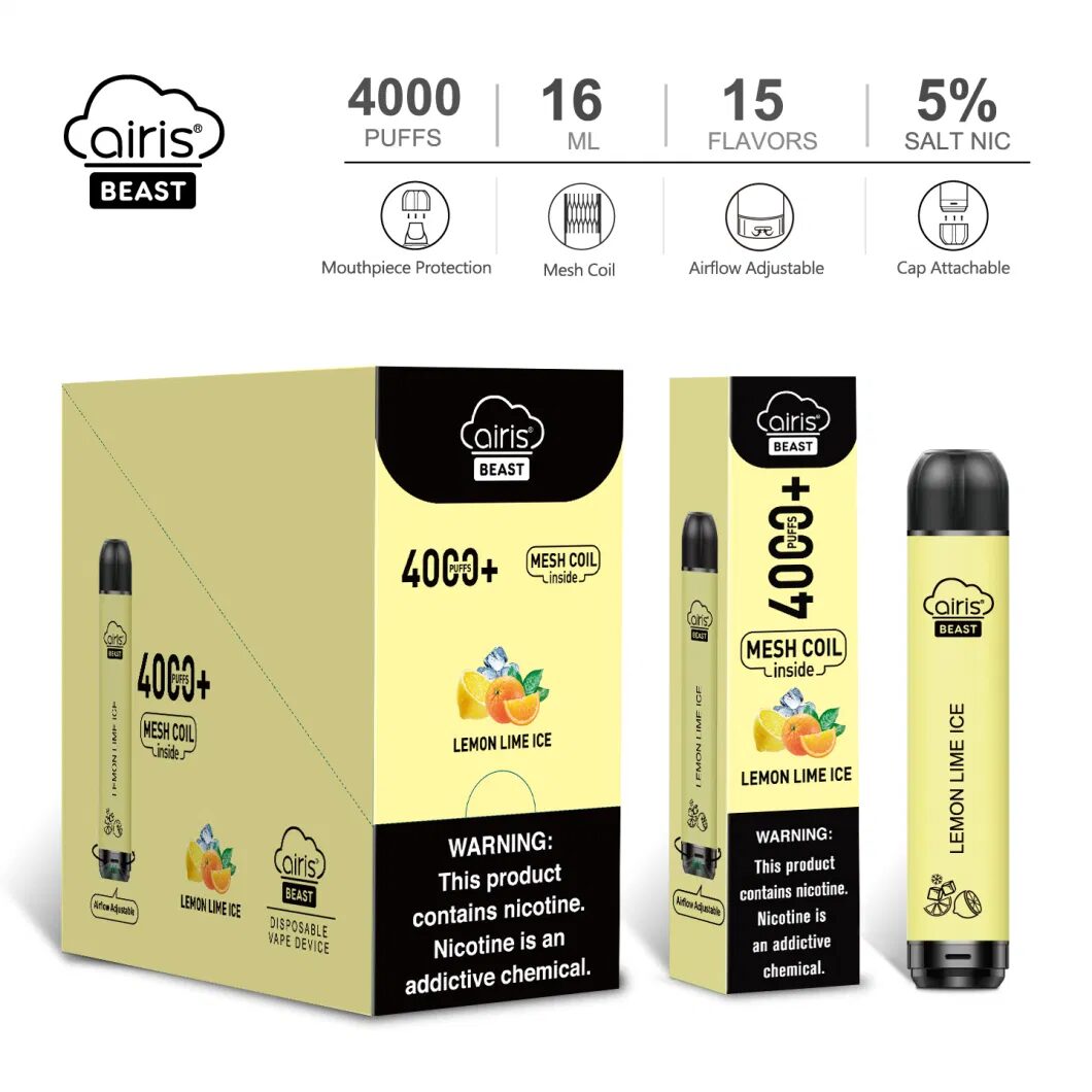 Airis Beast Disposable Vape Wholesale 4000 Puffs Compact Long-Lasting Build  - VAPE HK SHOP