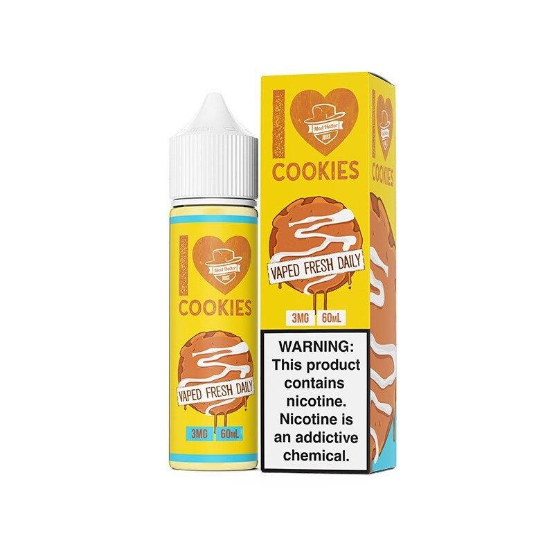 Strawberry Caramel Cookie Vape Juice - Mad Hatter I LOVE COOKIES E ...