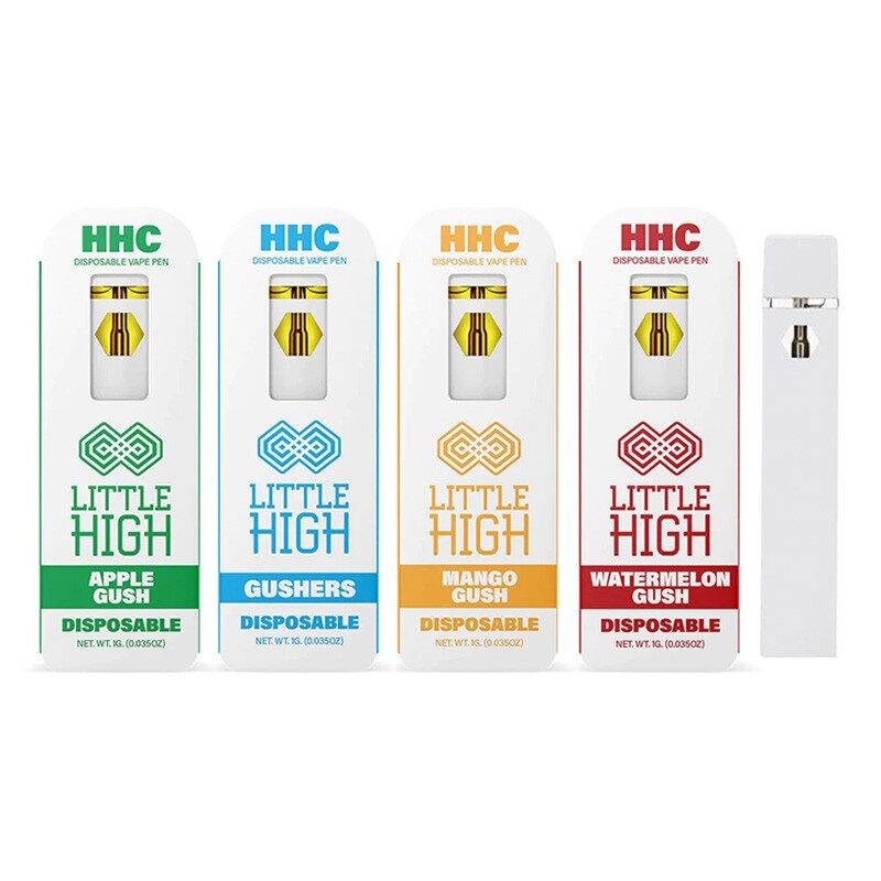 Little High HHC 1g Disposable Vape - Rechargeable, Draw-Activated ...