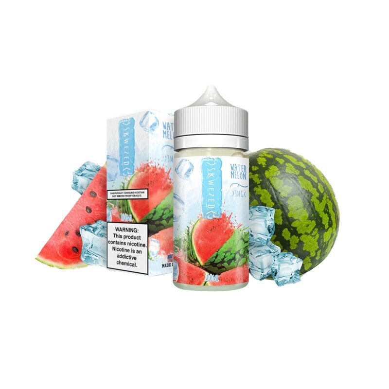 SKWEZED ICE Watermelon Mint Flavor Vape Juice 100ml - VAPE HK SHOP ...