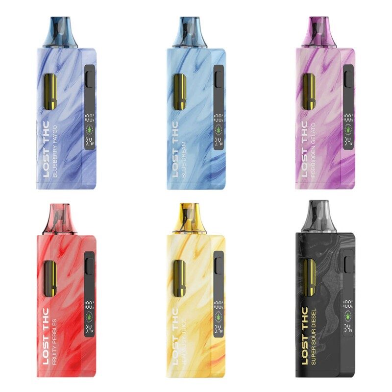 Lost THC V2 7.5G Disposable Vape HighCapacity THC Blend with Smart Digital Screen VAPE HK