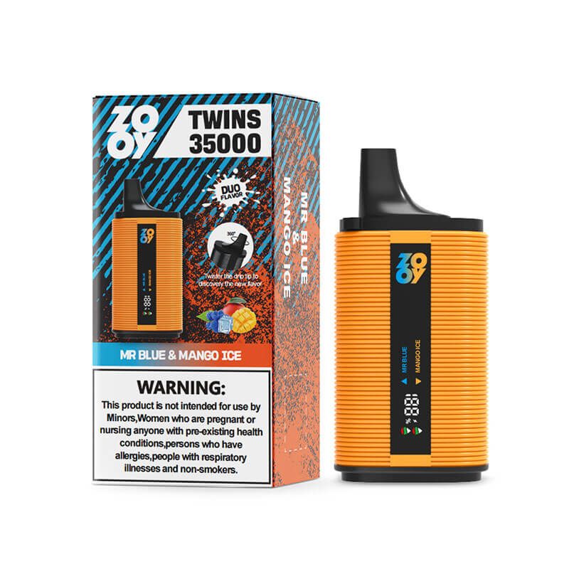 Zooy Twins 35k Puffs Disposable Vape Wholesale Dual Option Smart