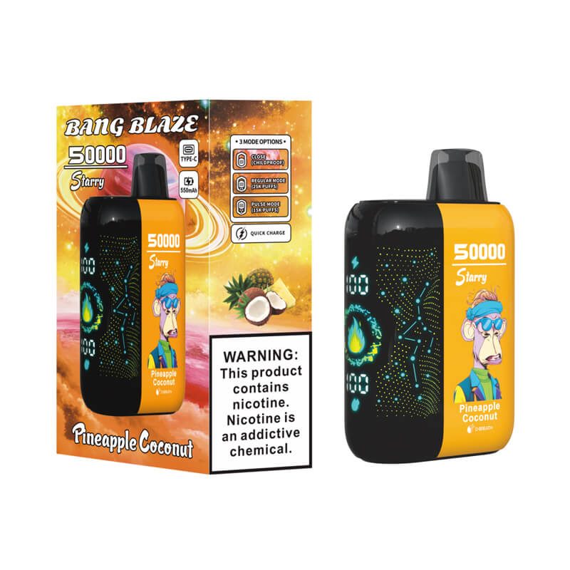Bang Blaze Starry 50k Puffs Disposable Vape Wholesale