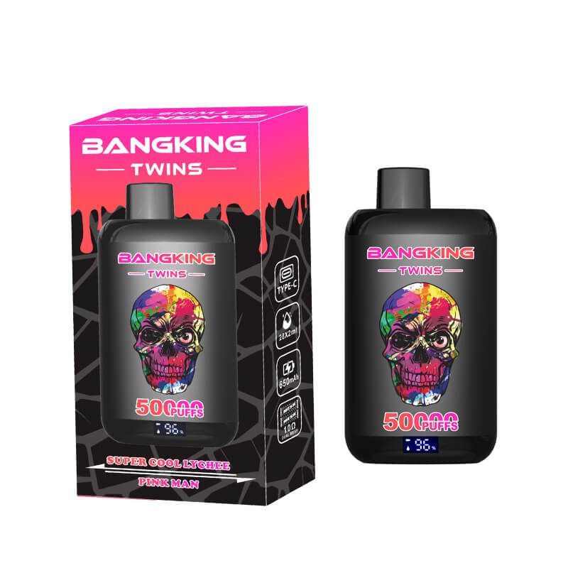 Bang King Twins Disposable Vape Wholesale – Dual Option, 50K Puffs